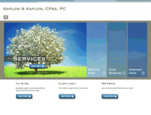 Tablet Screenshot of kaplowcpas.com